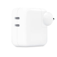 Apple 35W Dual USB-C Port Power Adapter | Charge Two Devices Simultaneously