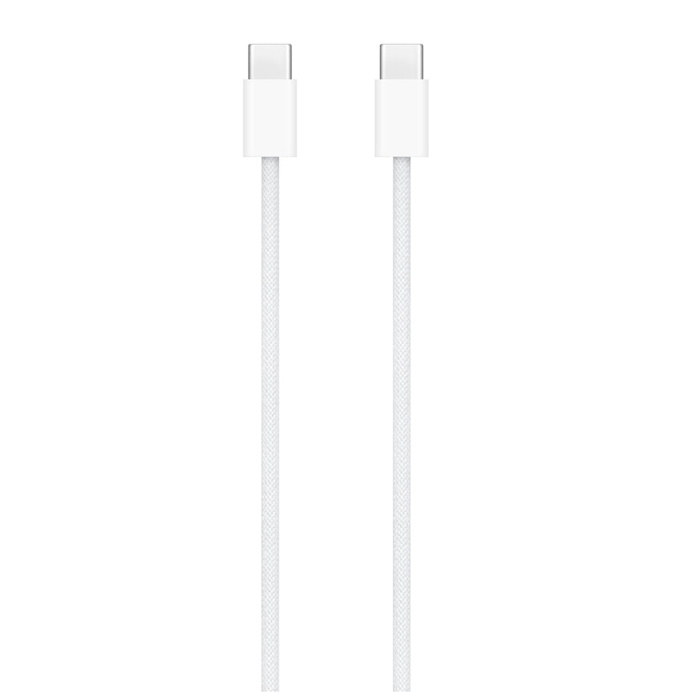 Apple 60W USB-C to USB-C Charge Cable | 1M | Woven Design | Fast Charging & Data | White