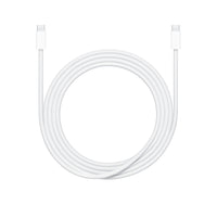 Apple 240W USB-C to USB-C Charge Cable | 2M | Woven Design | Fast Charging & Data | White