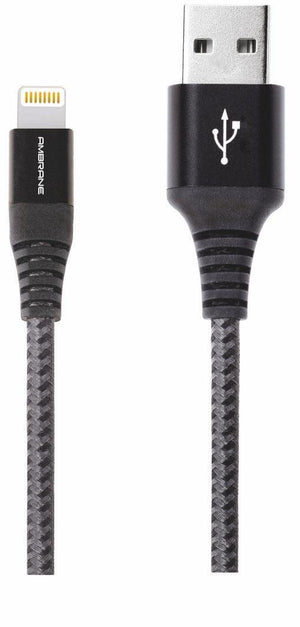 Ambrane BCL-15 Lightning Nylon Cable — Fast Charging iPhone Cable Pathankot