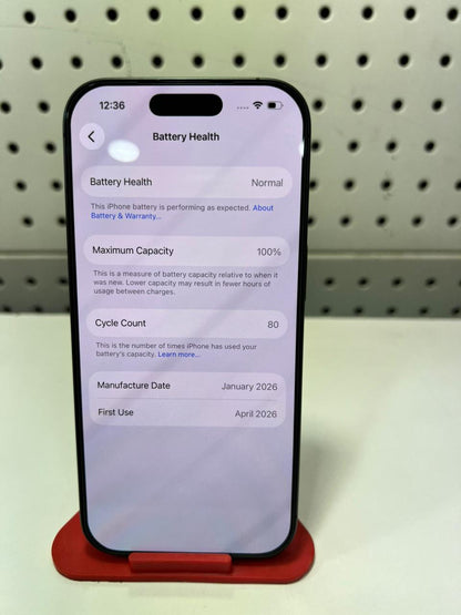Apple iPhone 17 | Pre-Owned | 256GB | Black | 100% Condition