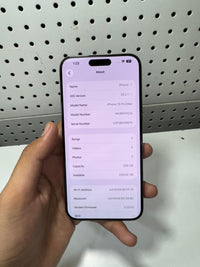 Apple iPhone 15 Pro Max | Pre-Owned | 256GB | Natural Titanium | 100% Condition