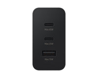 Samsung Original 65W Travel Adaptor (Without Cable) | Super Fast Charging | Earbuds to Tablets | Black