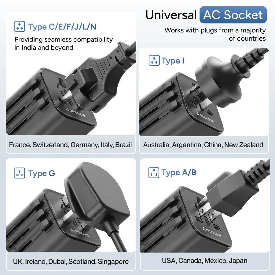 Ambrane ATA-03 (Universal Adaptor)